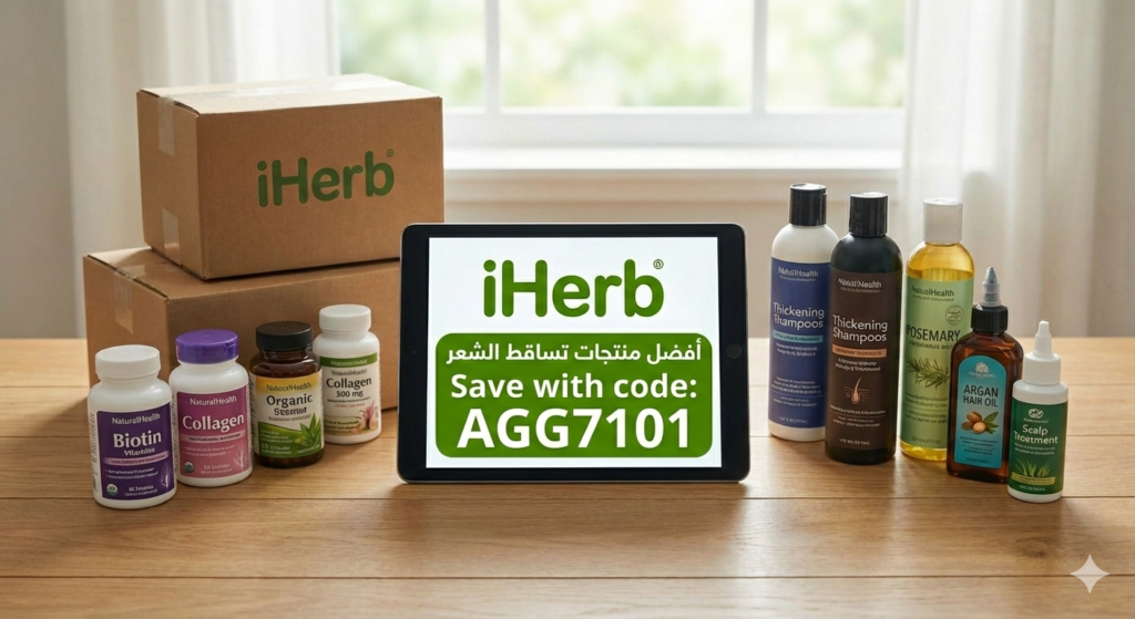 افضل منتجات ايهيرب لتساقط الشعر مع كود خصم AGG7101