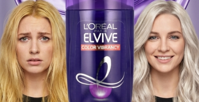 شامبو لوريال البنفسجي elvive purple shampoo لتصحيح لون الشعر الأشقر من ايهيرب