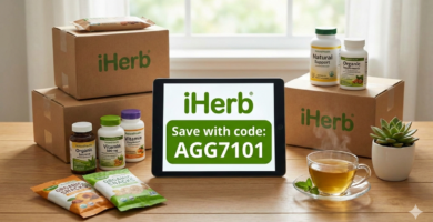 استخدام كود خصم ايهيرب AGG7101 عند الشراء من iherb