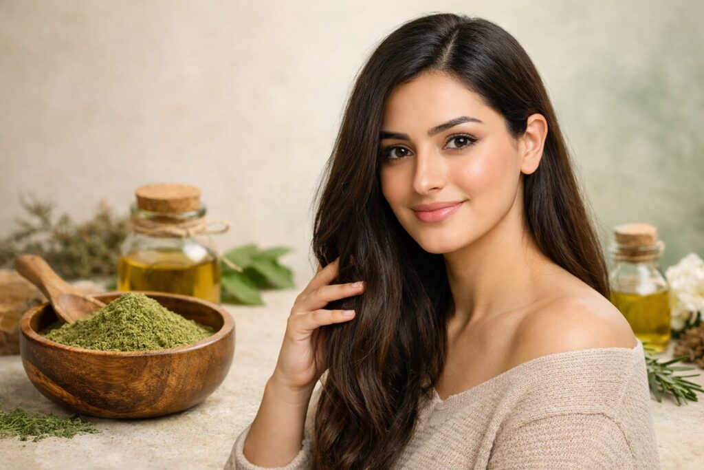 المشاط للشعر وفوائده لتقوية وتكثيف الشعر