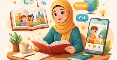 تعلم اللغة الإنجليزية بالقصص بطريقة تفاعلية